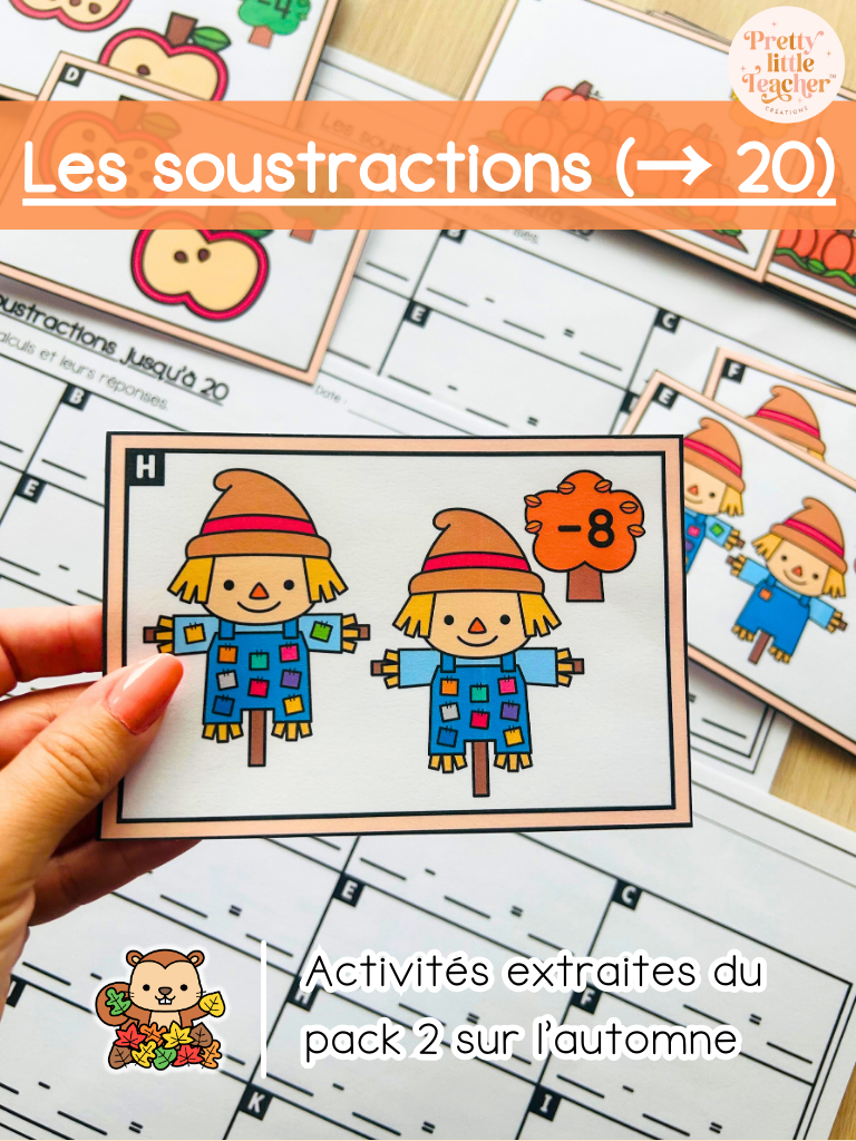 Pack 2 Math sur l'automne