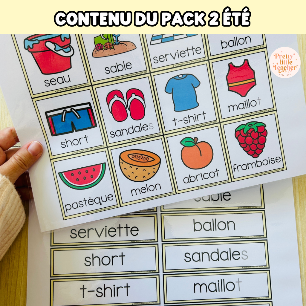Tous les Packs 2 Français pour toute l'année