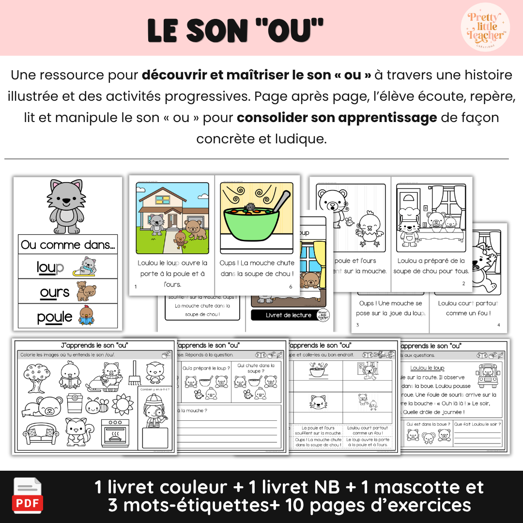 Le son "ou" (lecture + exercices)