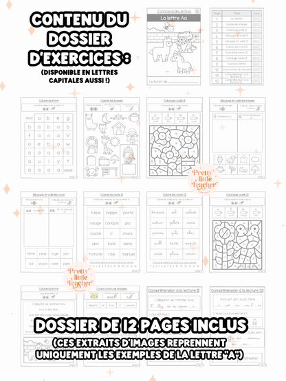 La lettre Ee (lecture + exercices)