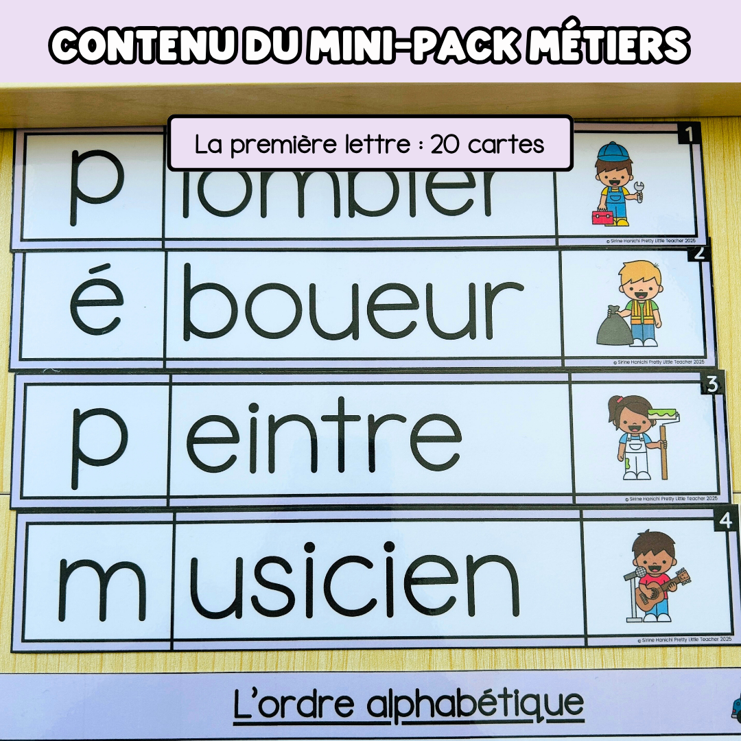 Tous les Mini Packs 1 Français pour toute l'année