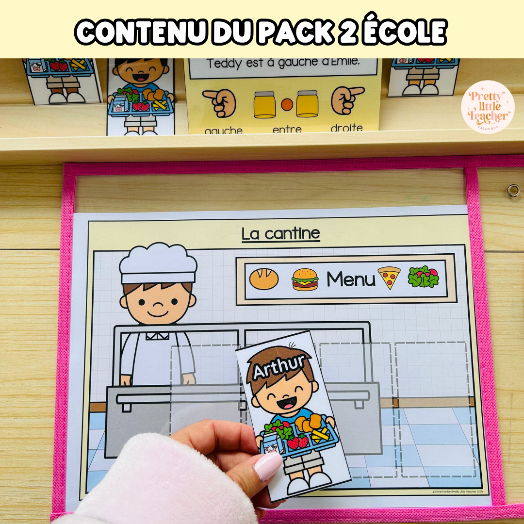 Pack 2 Français sur l'école