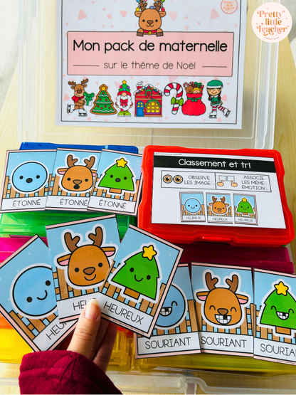 Pack Maternelle sur la fête de Noël