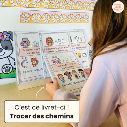 Pack de 4 livrets d'activités pour la maternelle : écrire, dénombrer et tracer