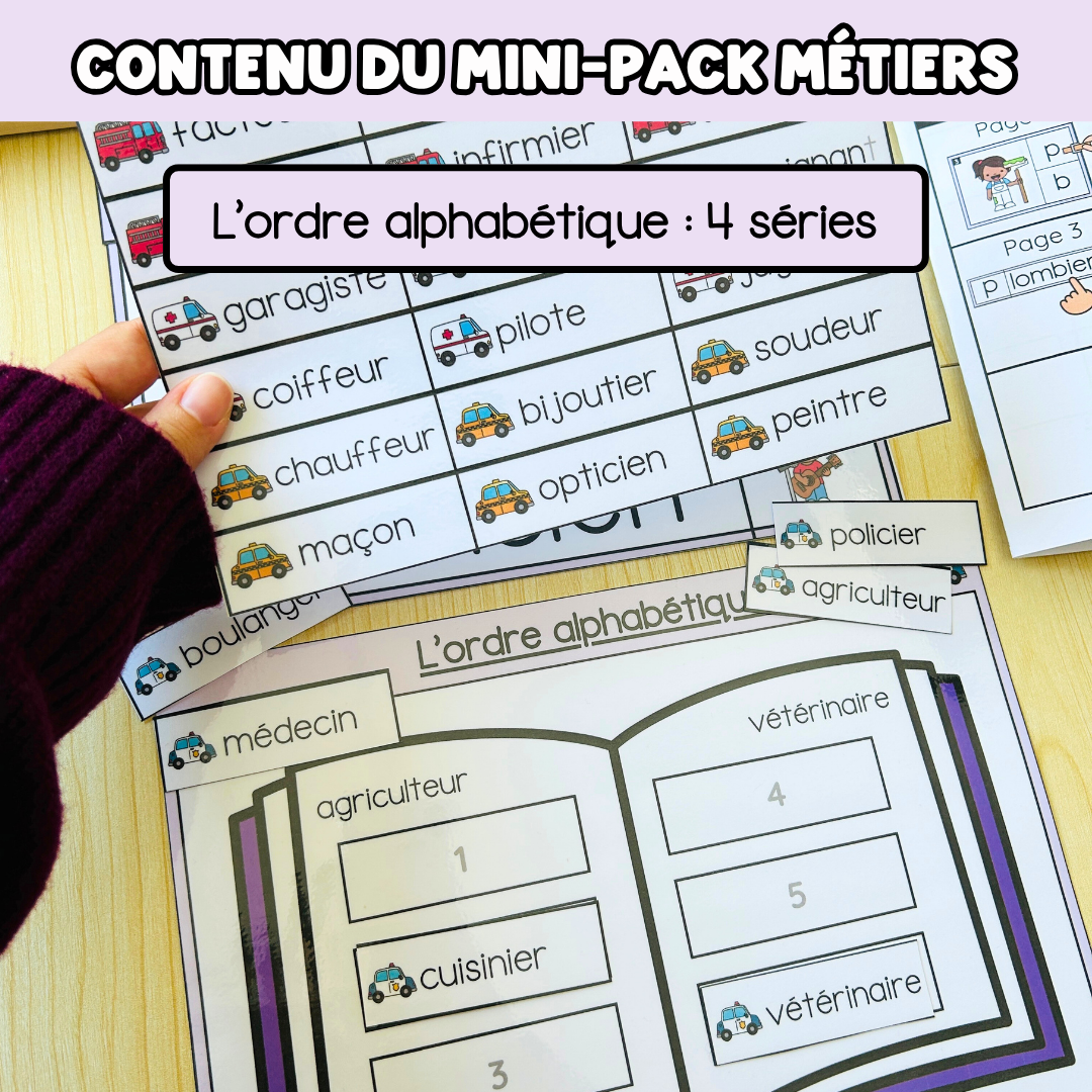 Tous les Mini Packs 1 Français pour toute l'année