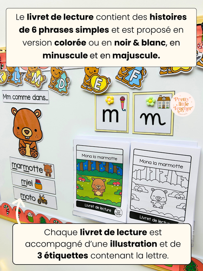 La lettre Mm (lecture + exercices)