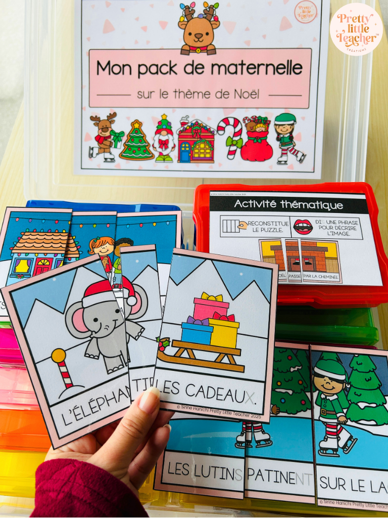 Pack Maternelle sur la fête de Noël