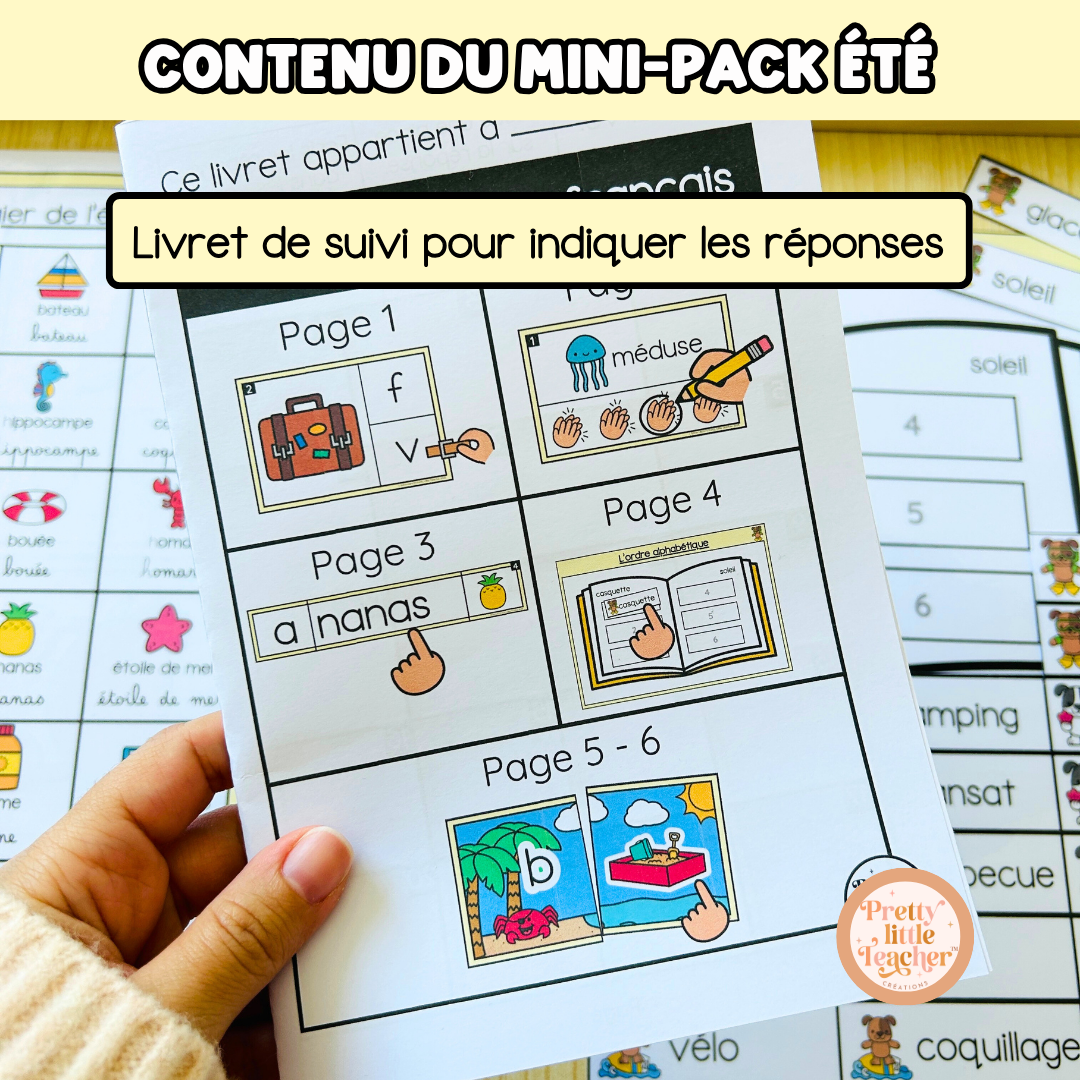 Tous les Mini Packs 1 Français pour toute l'année