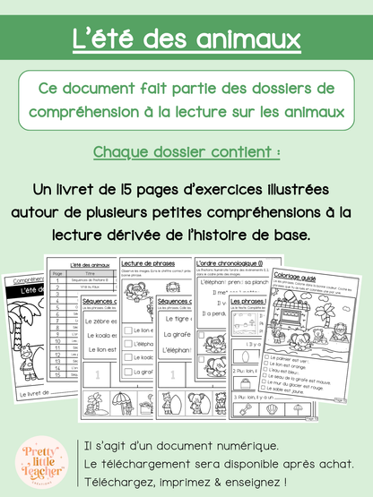 L'été des animaux (lecture)