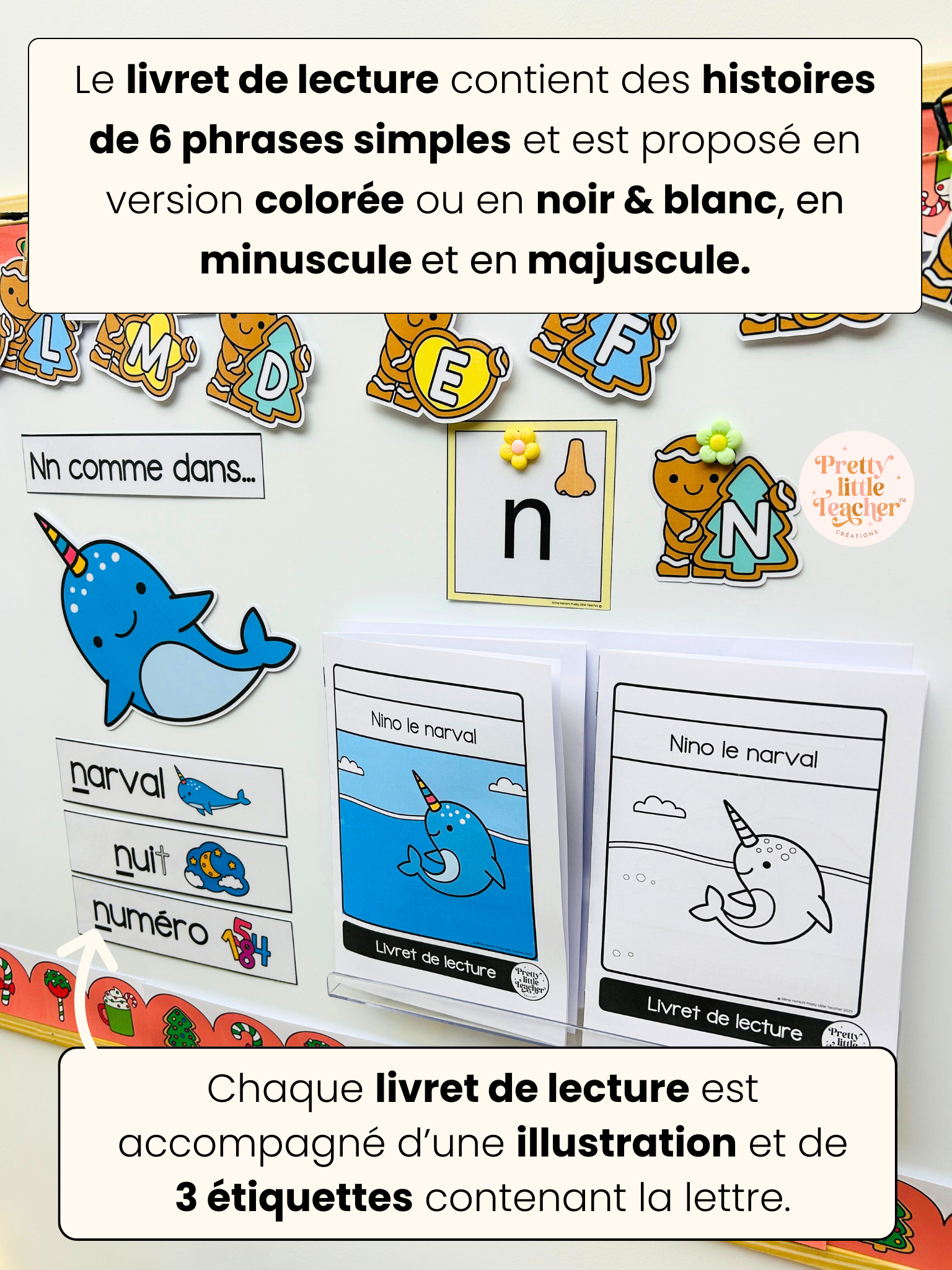 La lettre Nn (lecture + exercices)