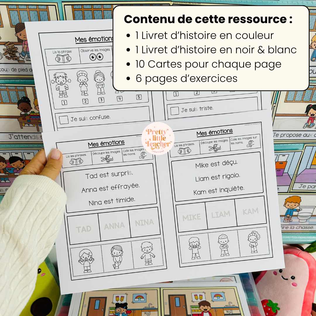 Lecture : Mes émotions