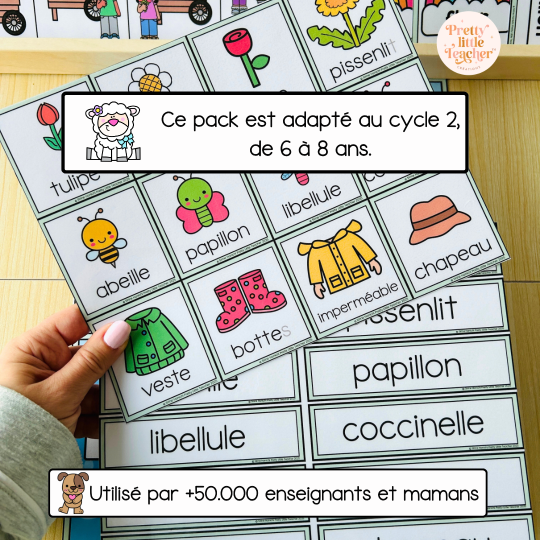Tous les Packs 2 Français pour toute l'année