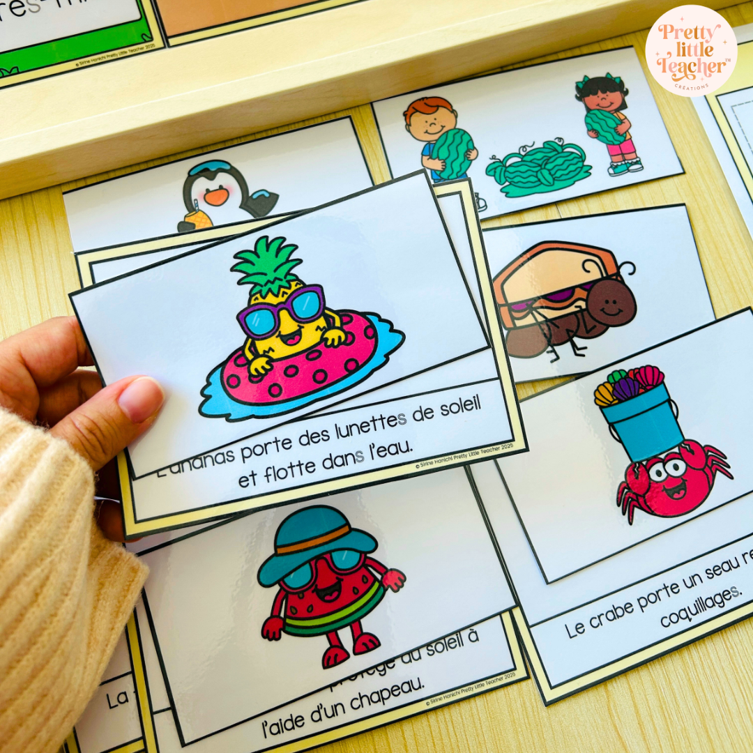 Pack 2 Français sur l'été