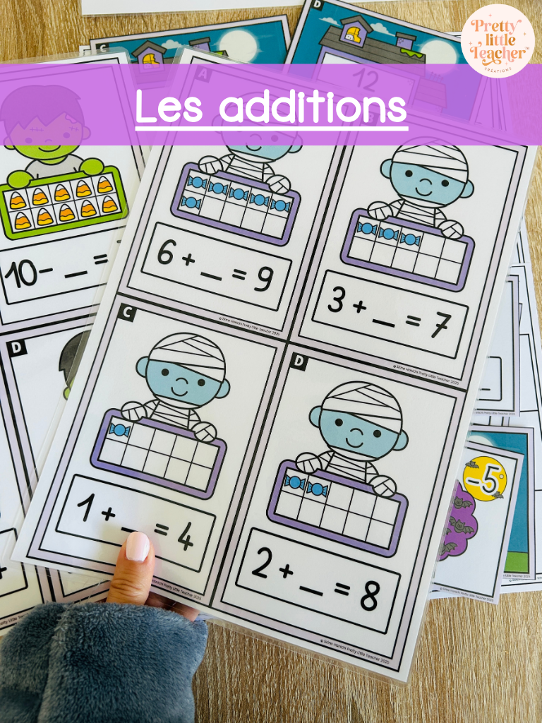 Les additions → 10 (4x)
