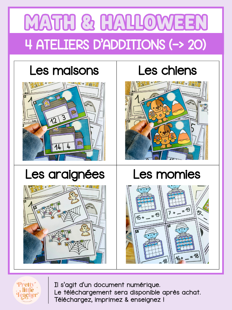 Les additions → 20 (4x)
