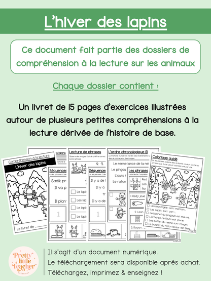 L'hiver des lapins (lecture)