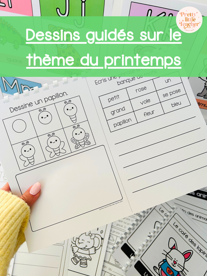 Dessins guidés du printemps