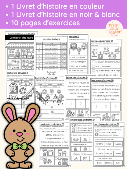 Lecture : la maison des lapins