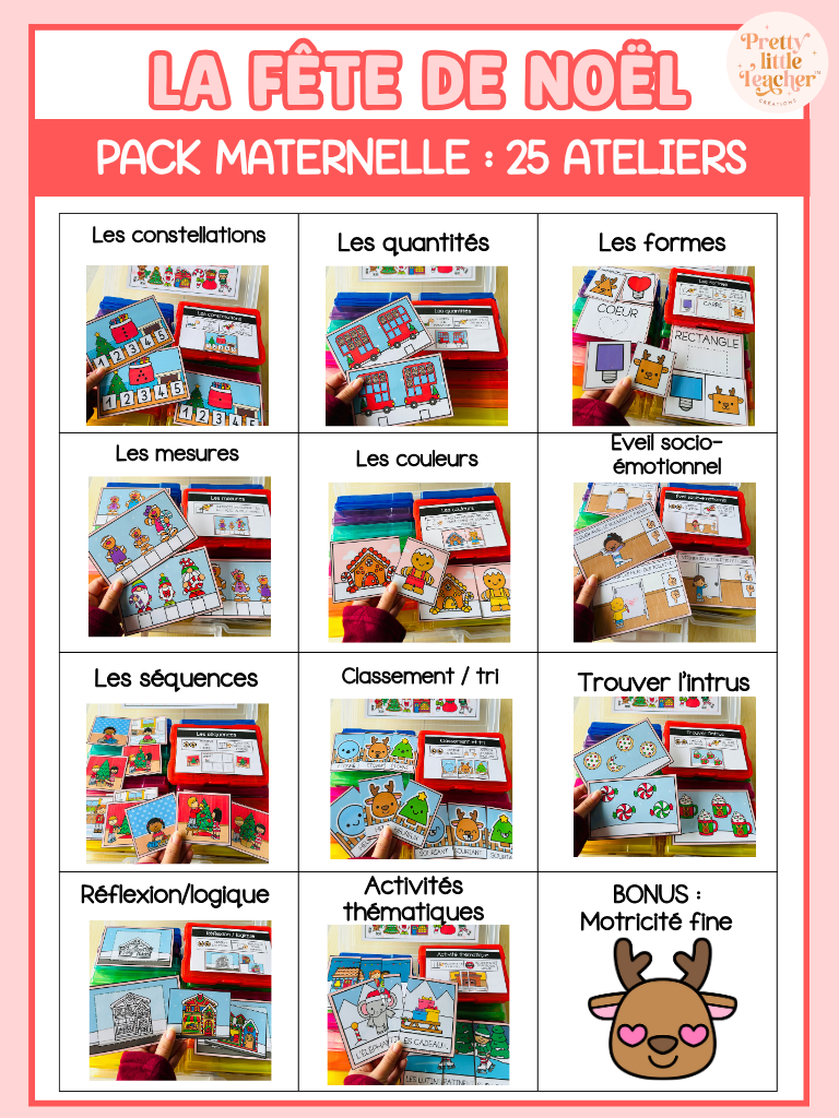 Pack Maternelle sur la fête de Noël