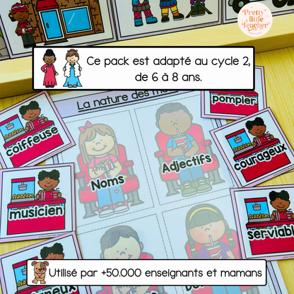 Tous les Packs 2 Français pour toute l'année