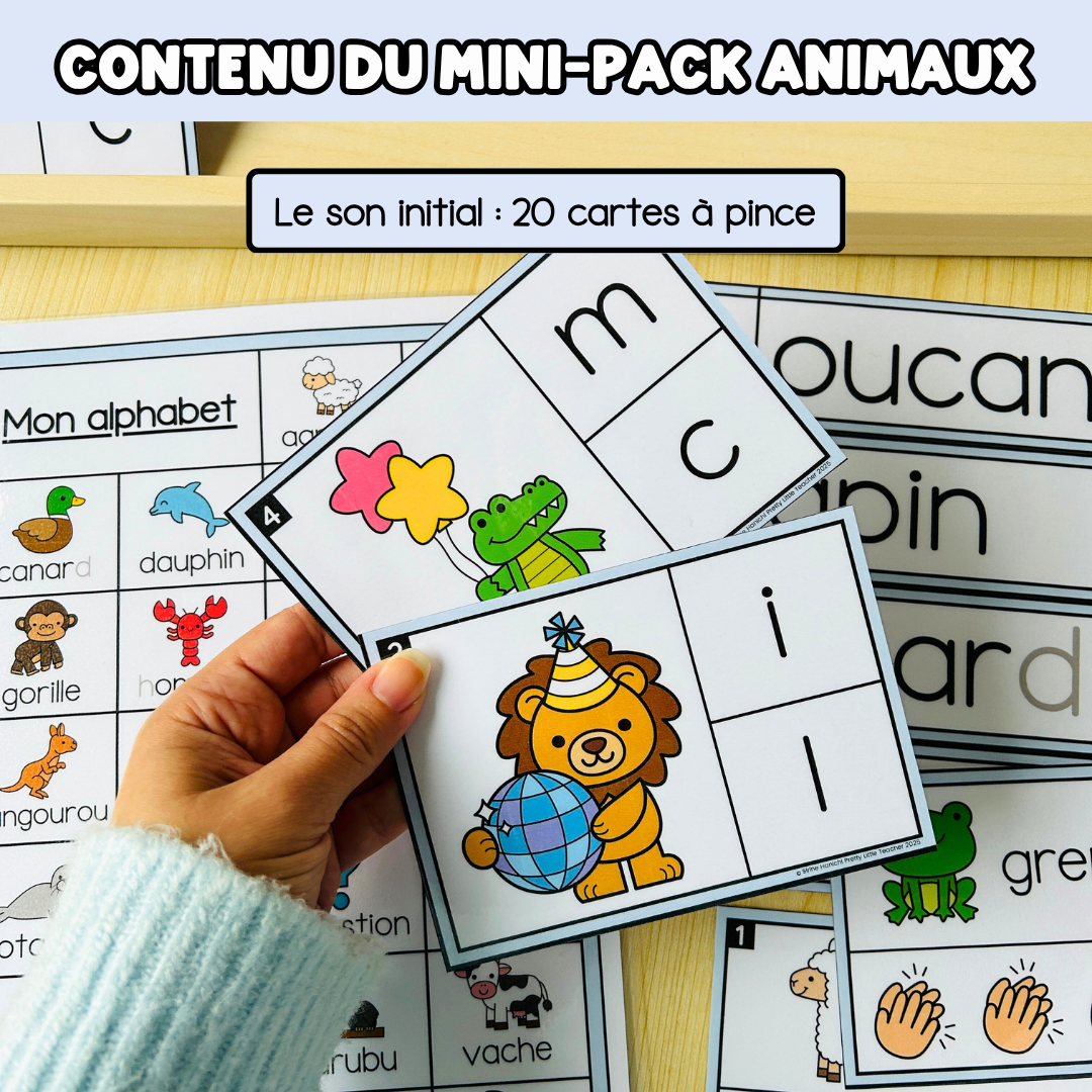 Tous les Mini Packs 1 Français pour toute l'année