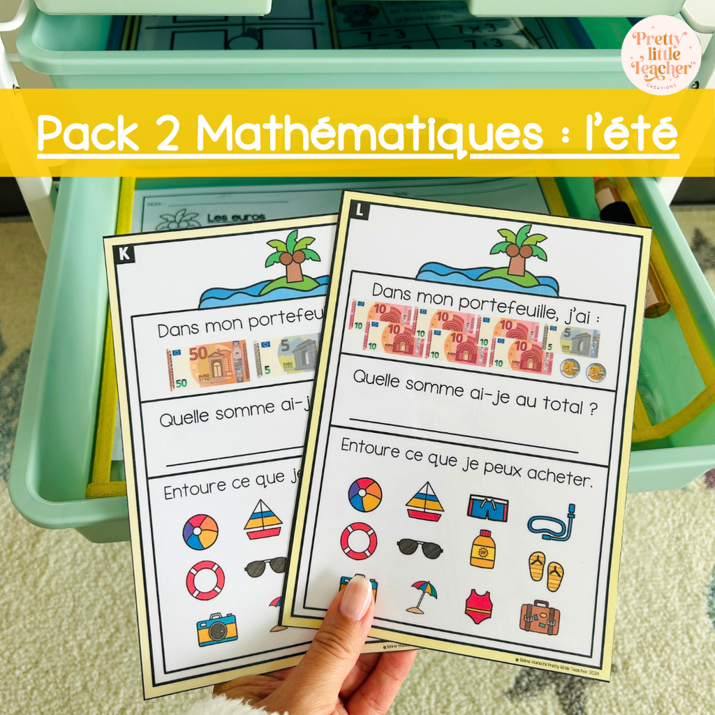Pack 2 Mathématiques sur l'été