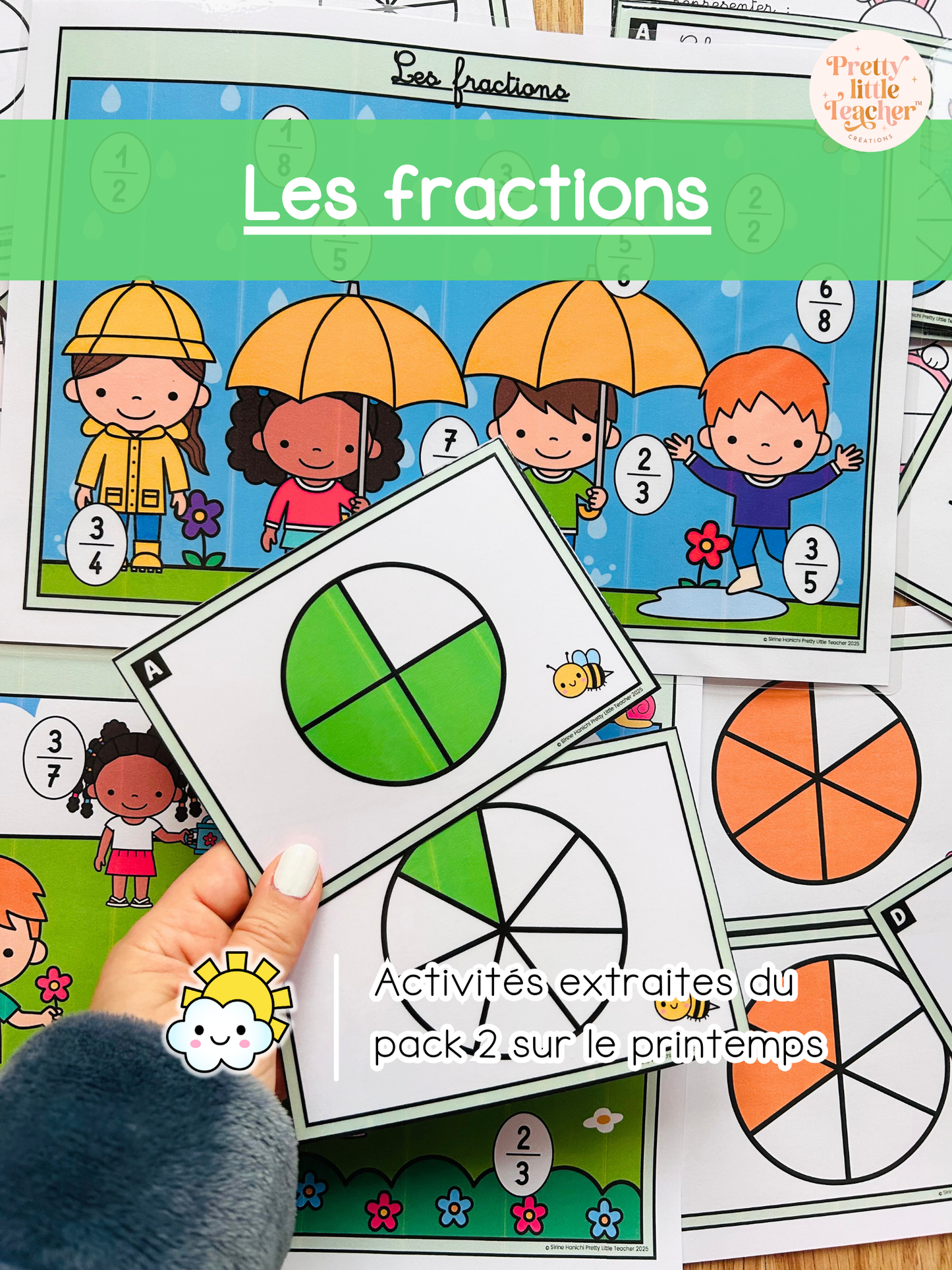 Les fractions (3x)