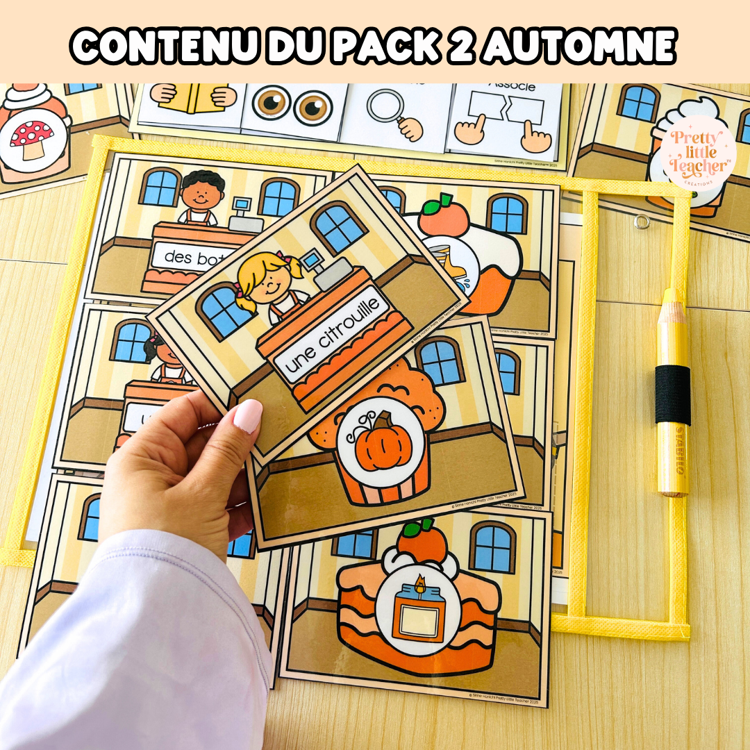 Pack 2 Français sur l'automne