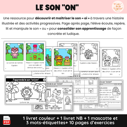 Le son "on" (lecture + exercices)