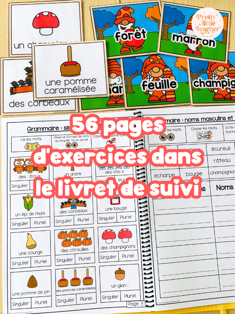 Pack 2 Français sur l'automne
