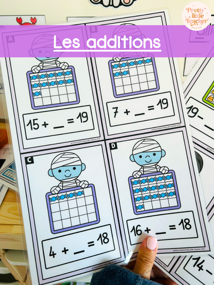 Les additions → 20 (4x)