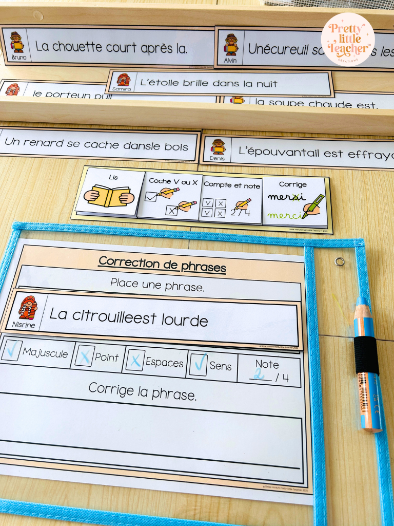 Pack 2 Français sur l'automne
