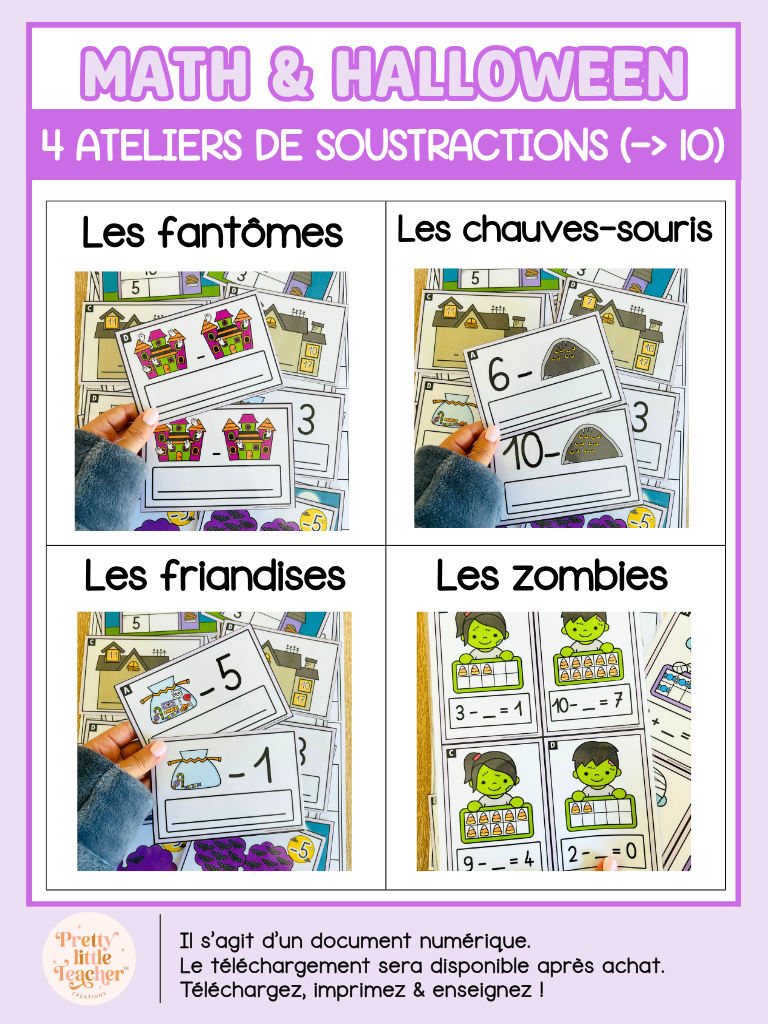 Les soustractions → 10 (4x)