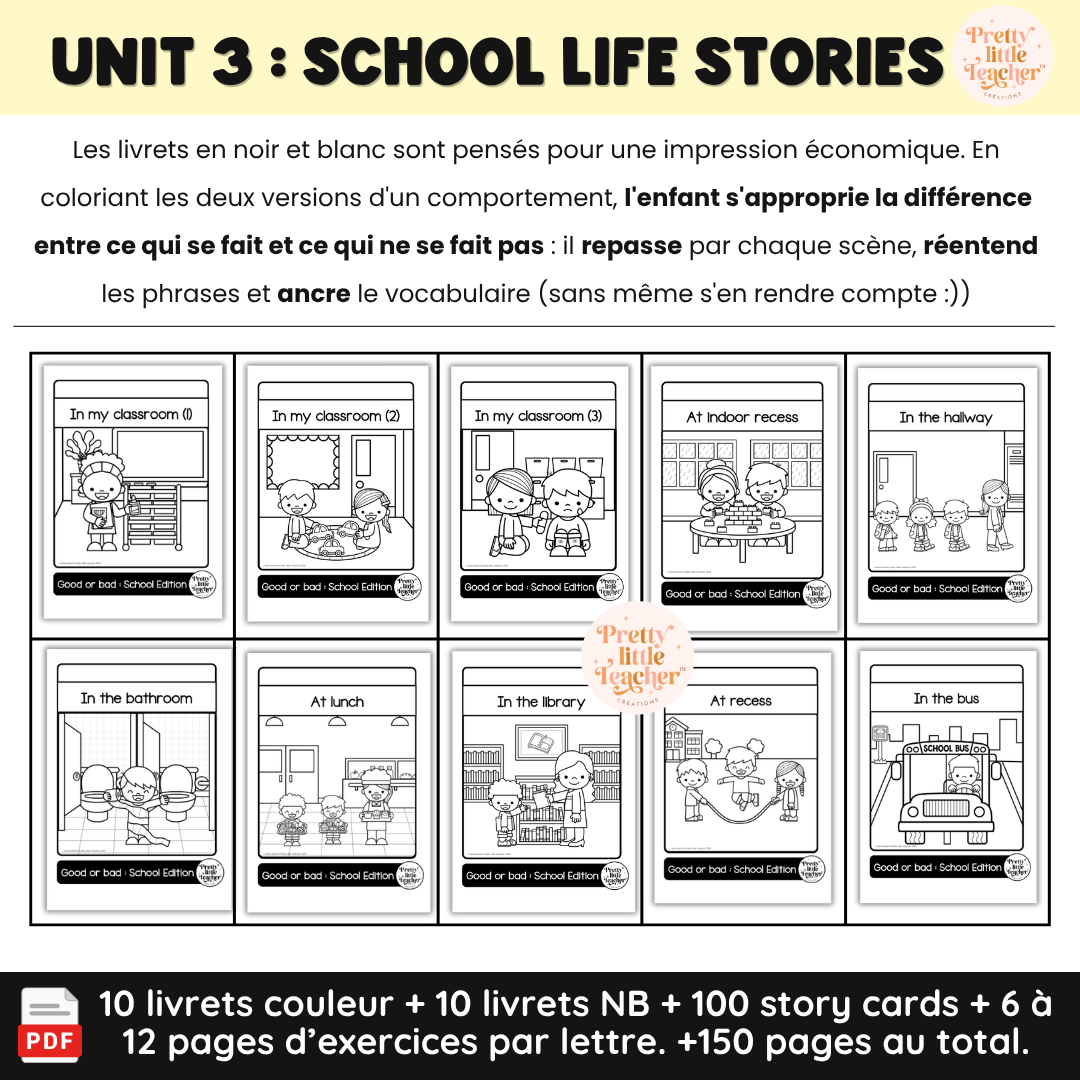 Unit 3 : School Life Stories