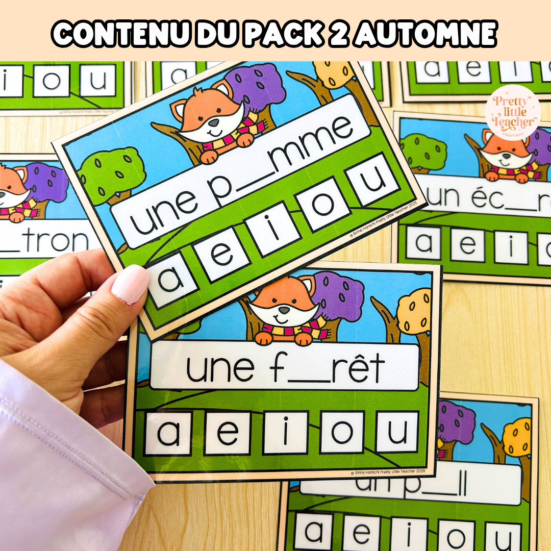 Pack 2 Français sur l'automne