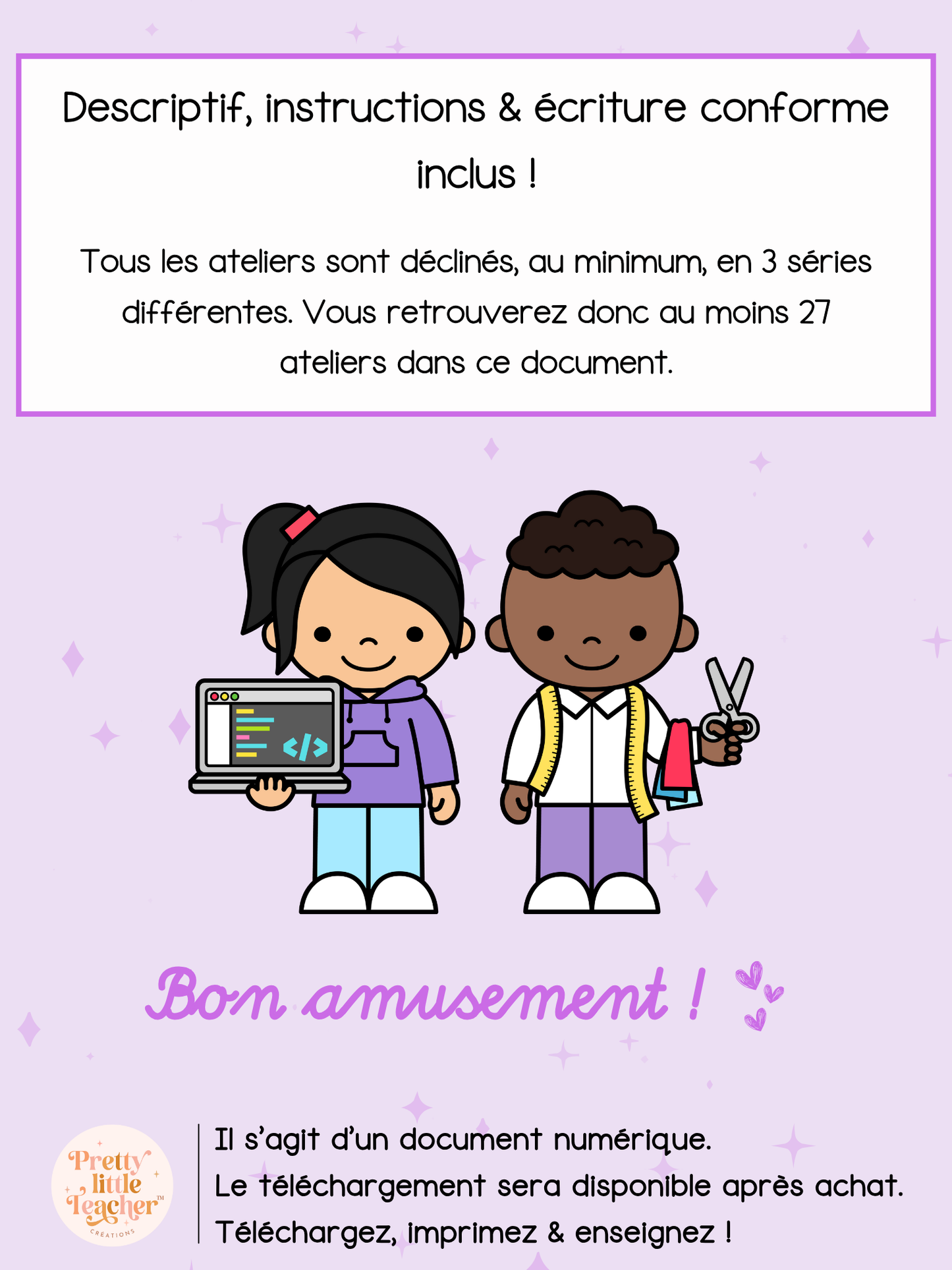 Pack 3 Mathématiques sur les métiers