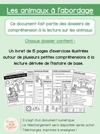 Les animaux à l'abordage (lecture)