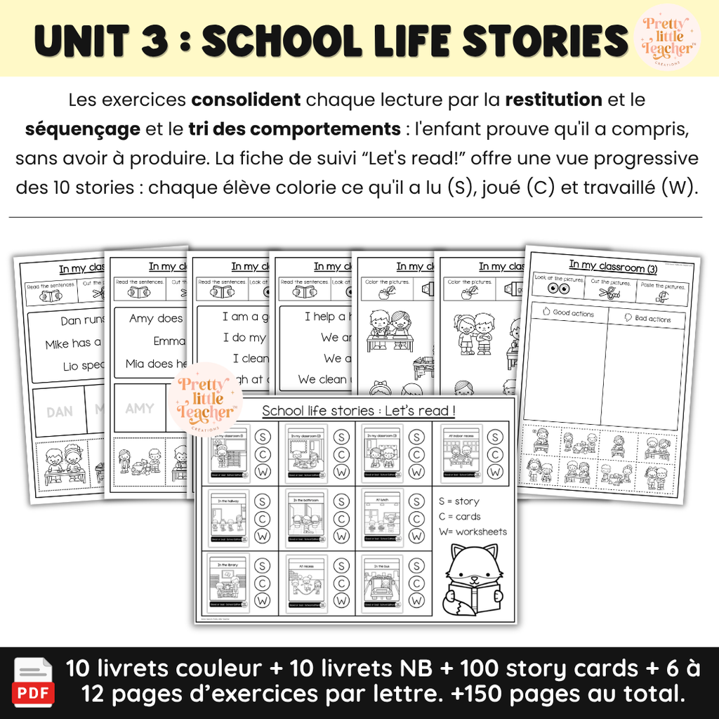 Unit 3 : School Life Stories