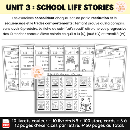 Unit 3 : School Life Stories