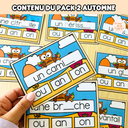 Pack 2 Français sur l'automne