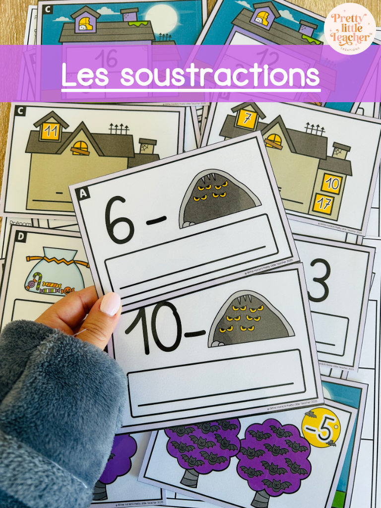Les soustractions → 10 (4x)