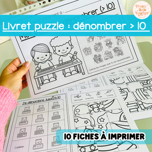Livret puzzle : dénombrer → 10