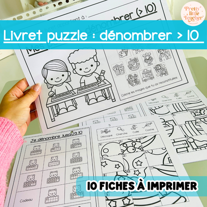 Livret puzzle : dénombrer → 10