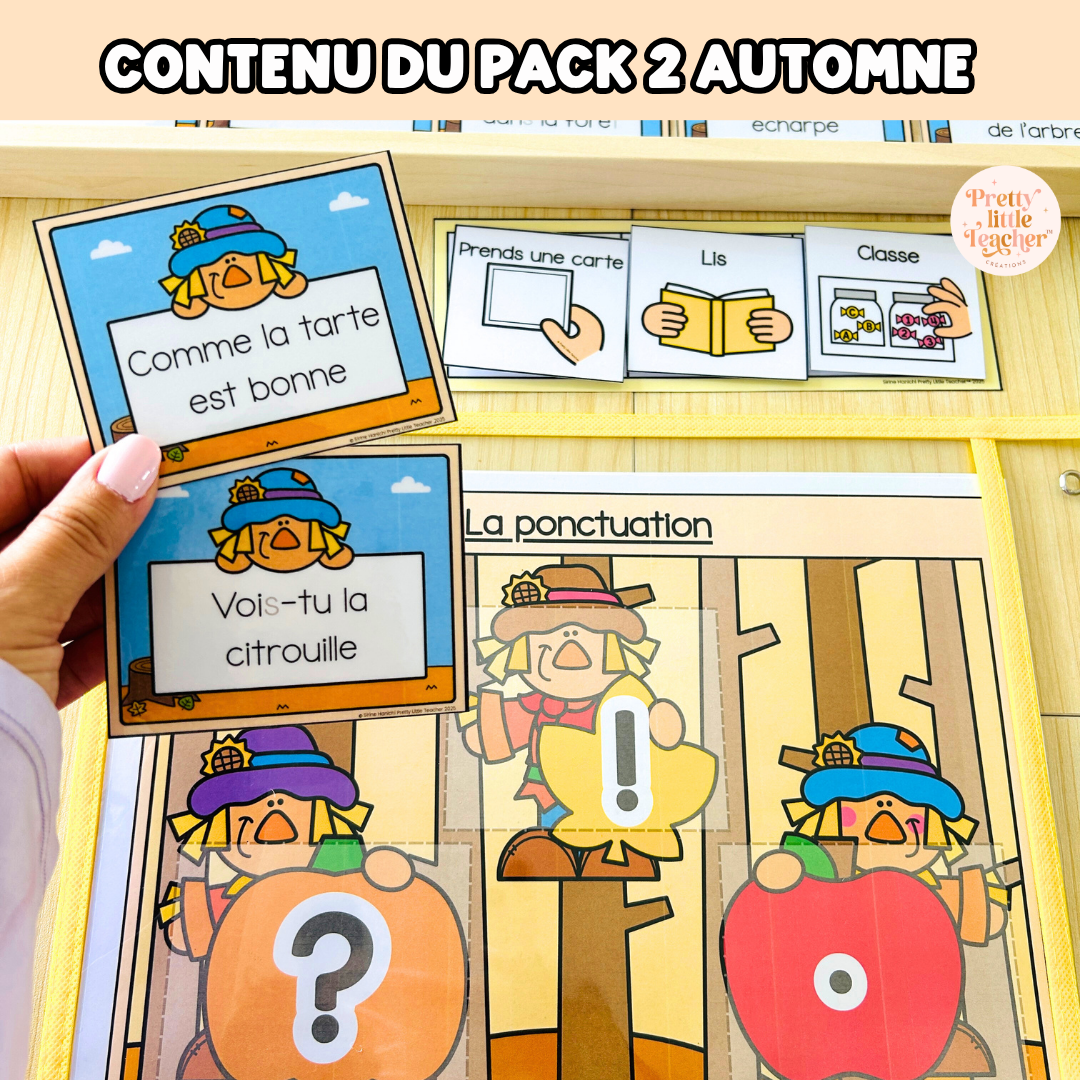 Pack 2 Français sur l'automne