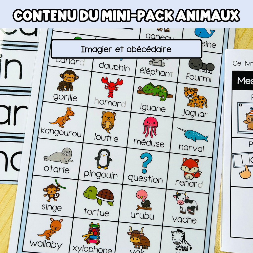 Tous les Mini Packs 1 Français pour toute l'année