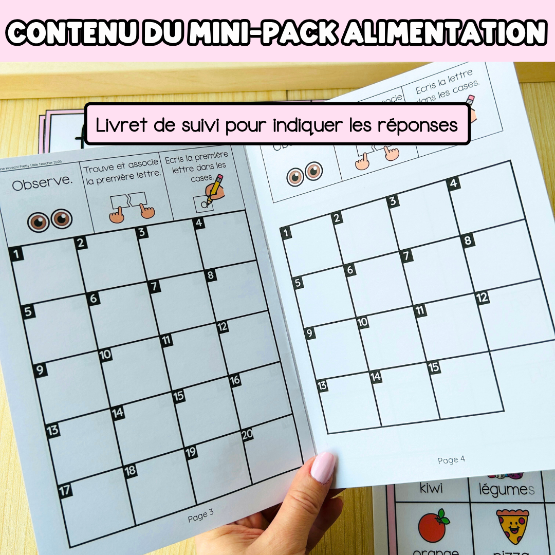 Tous les Mini Packs 1 Français pour toute l'année