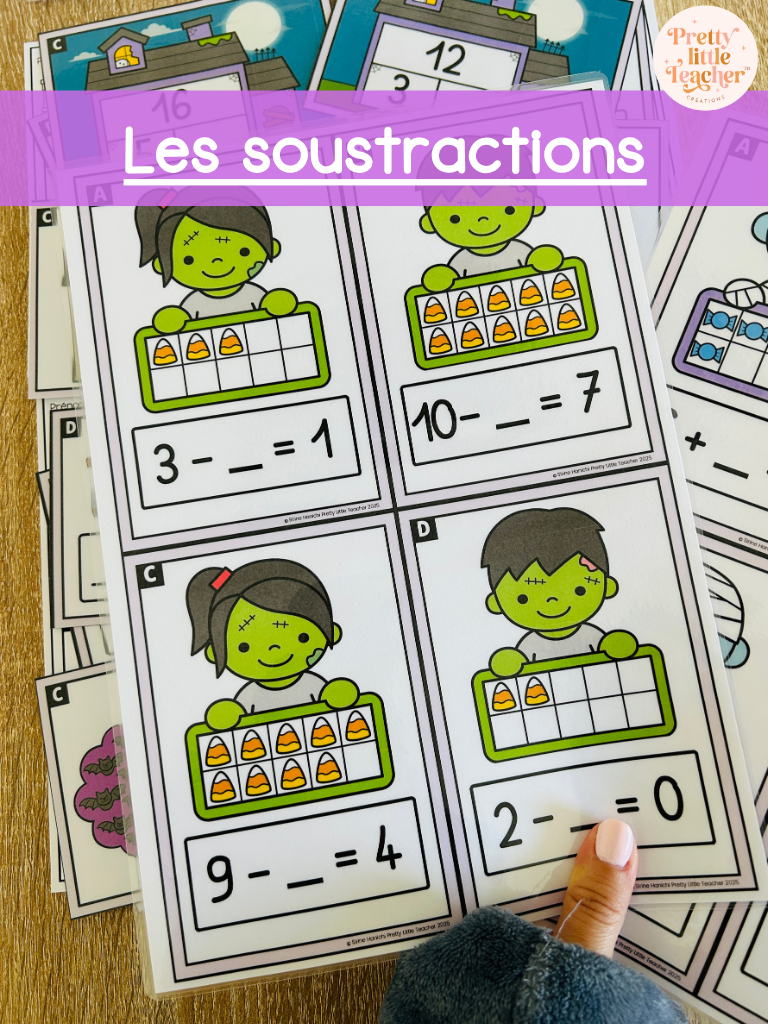 Les soustractions → 10 (4x)