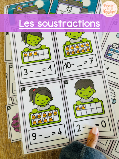 Les soustractions → 10 (4x)