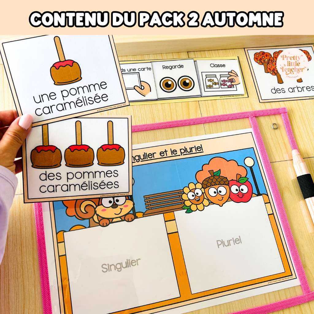 Pack 2 Français sur l'automne