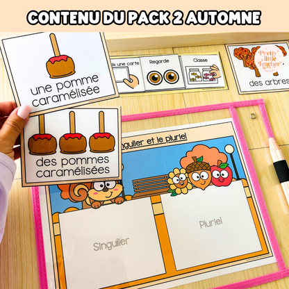 Pack 2 Français sur l'automne